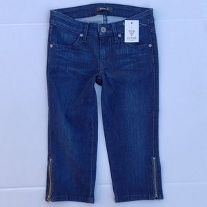 New GUESS Women's Capri Jeans sz 24